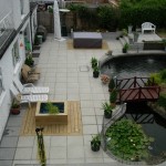 Patio With Pond Essex